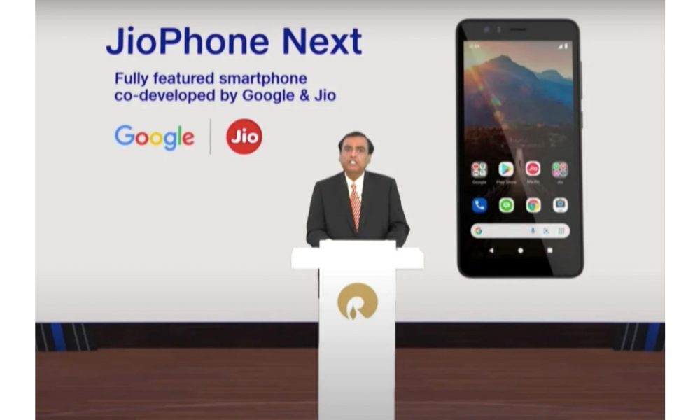 jio phone next