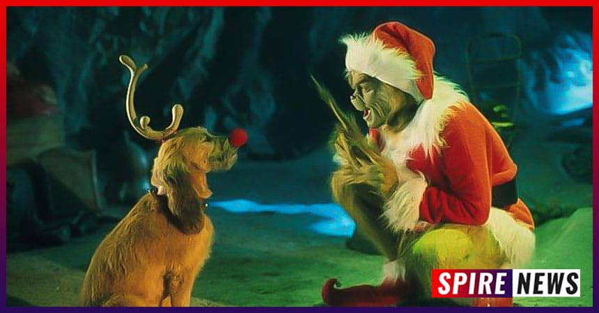 Max The Dog In Dark Grinch