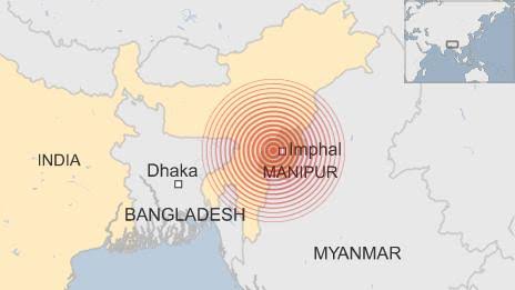 Earthquake Alert: Tremors Rock Manipur District